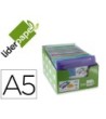 CARPETA LIDERPAPEL CLASIFICADORA FUELLE DIN A5 POLIPROPILENO 13 DEP...