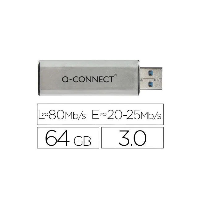 MEMORIA USB Q-CONNECT FLASH 64 GB 3.0