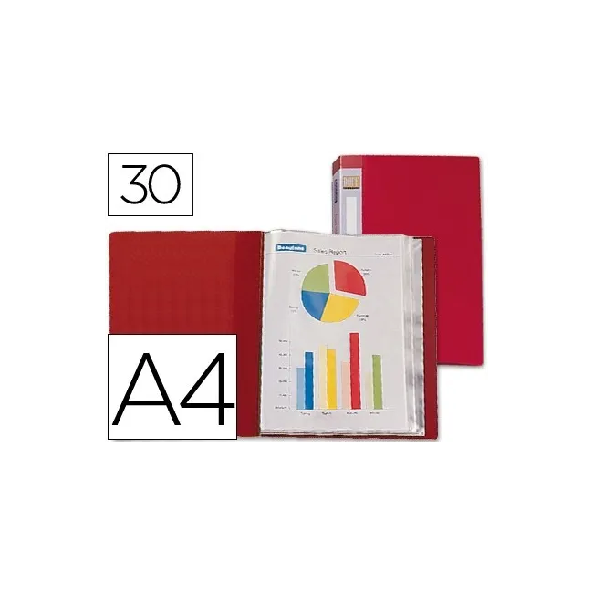 CARPETA LIDERPAPEL PERSONALIZA 37020 30 FUNDAS POLIPROPILENO DIN A4...