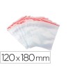 BOLSA PLASTICO AUTOCIERRE Q-CONNECT 120X180 MM PAQUETE DE 100 UNIDADES