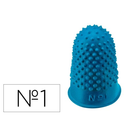 DEDILES GOMA Nº 1 CSP-CAJA DE 12 20-22 MM DE DIAMETRO