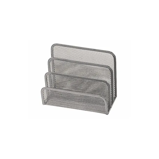 SOPORTE PARA CARTAS Q-CONNECT METALICO REJILLA GRIS 175X140X82 MM