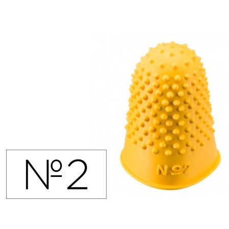 DEDILES GOMA Nº 2 -CAJA DE 12 22-24 MM DE DIAMETRO