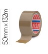 CINTA ADHESIVA TESA MARRON 132 MT X 50 MM -PARA EMBALAJE