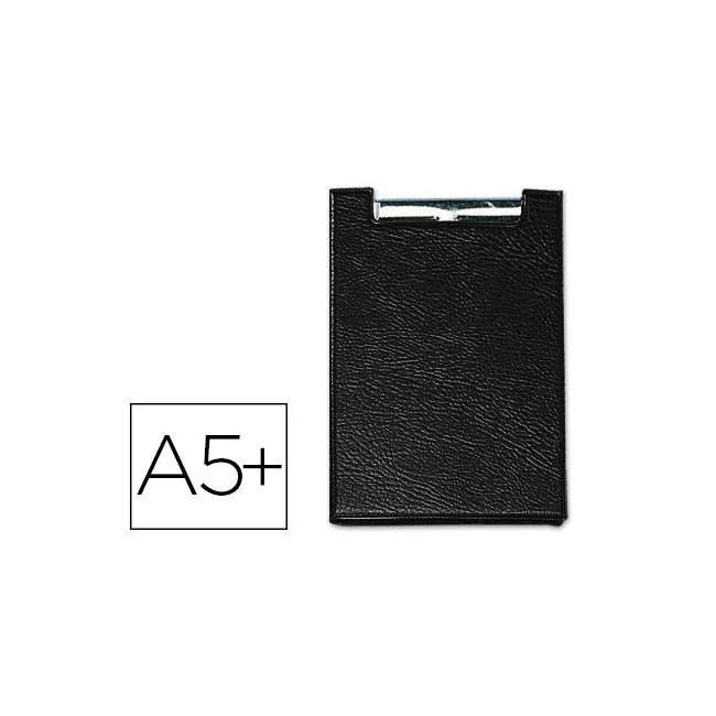 CARPETA SARO CON PINZA CUARTO PLASTICO NEGRO