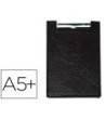 CARPETA SARO CON PINZA CUARTO PLASTICO NEGRO