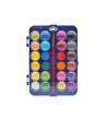 ACUARELA LIDERPAPEL 24 COLORES CON PINCEL ESTUCHE DE PLASTICO
