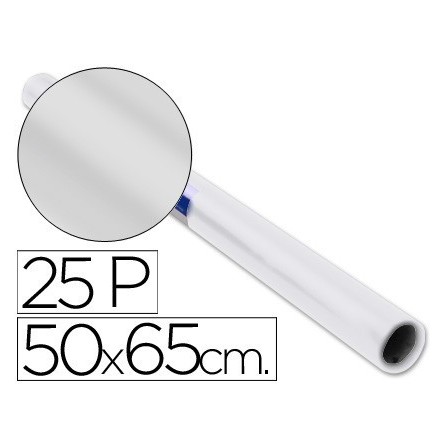 PAPEL CHAROL ROLLO BLANCO -25 HOJAS DE 50X65 CM