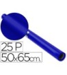 PAPEL CHAROL ROLLO AZUL -25 HOJAS DE 50X65 CM