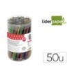 BARRAS TERMOFUSIBLE LIDERPAPEL DE 7 MM DE DIAMETRO X 100 MM DE ALTO...