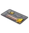 ORGANIZADOR SOBREMESA BANDEJA METALICA Q-CONNECT REJILLA NEGRA CON ...