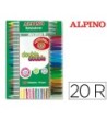 ROTULADOR ALPINO DOUBLE DOUBLEPUNTA GRUESA Y PUNTA FINA CAJA DE 20 ...