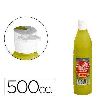 TEMPERA LIQUIDA JOVI ESCOLAR 500 ML ORO
