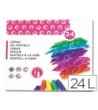 LAPICES CERA BLANDA LIDERPAPEL -CAJA DE 24 COLORES
