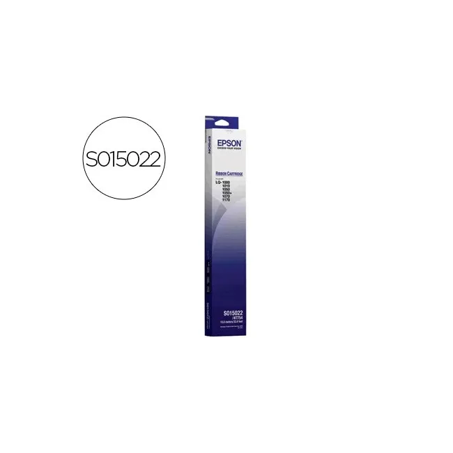 CINTA MAQUINA EPSON ORIGINAL LQ-1000/1010/1050/1070/1070+ 1170 NEGR...