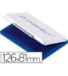 TAMPON Q-CONNECT N.1 126X81 MM AZUL