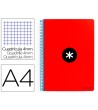 CUADERNO ESPIRAL LIDERPAPEL A4 ANTARTIK TAPA DURA 80H 100GR CUADRO ...