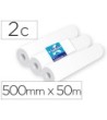 ROLLO PAPEL PARA CAMILLAS AMOOS 2 CAPAS 67 SERVICIOS 500 MM X 50 M