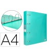 CARPETA LIDERPAPEL 4 ANILLAS MIXTAS 40 MM POLIPROPILENO DIN A4 VERD...