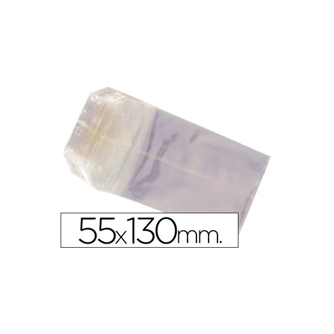 BOLSAS CELOFAN 55X130 MM -PAQUETE 100