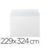 SOBRE LIDERPAPEL N 14 BLANCO DIN C4 229X324 MM TIRA DE SILICONA PAQ...