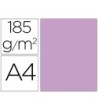 CARTULINA GUARRO DIN A4 LILA 185 GR PAQUETE 50 H