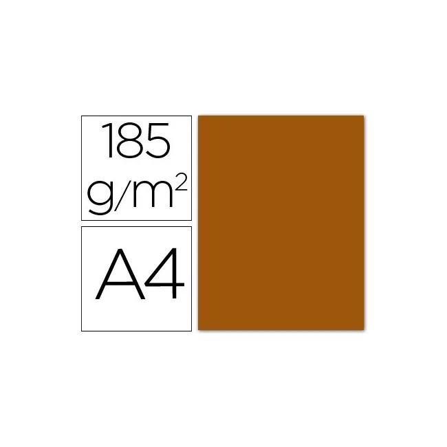 CARTULINA GUARRO DIN A4 CUERO 185 GR PAQUETE 50 H