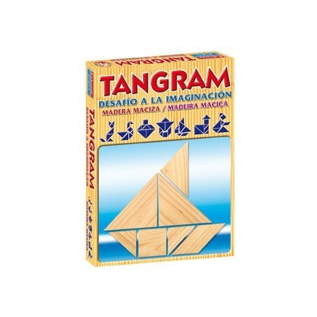 JUEGOS DE MESA FALOMIR TANGRAM DE MADERA