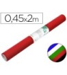 ROLLO ADHESIVO LIDERPAPEL UNICOLOR COLORES SURTIDOS ROLLO DE 0,45 X...