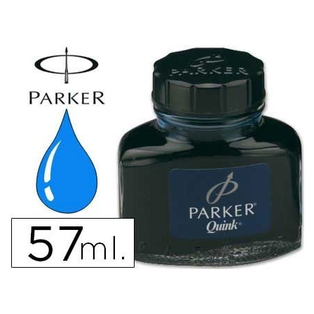 TINTA ESTILOGRAFICA PARKER AZUL PERMANENTE -FRASCO