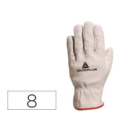 GUANTE DELTAPLUS PIEL VACUNO ESPECIAL PARA TODO TIPO DE TRABAJOS EL...
