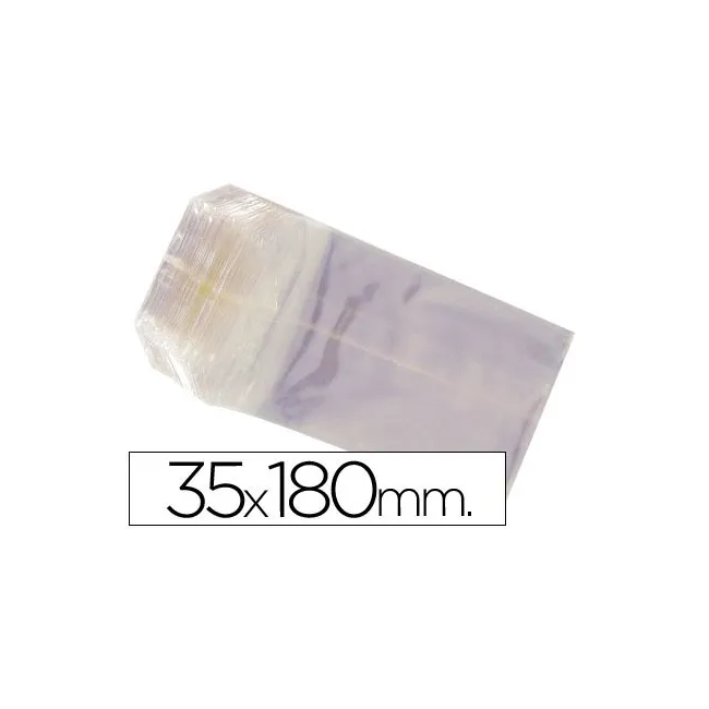 BOLSAS CELOFAN 35X180 MM -PAQUETE 100