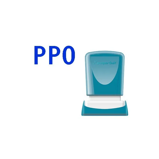 SELLO X-STAMPER QUIX PERSONALIZABLE COLOR AZUL MEDIDAS 11X25 MM Q-04