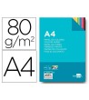 PAPEL COLOR LIDERPAPEL A4 80G/M2 25 COLORES SURTIDOS PAQUETE DE 100