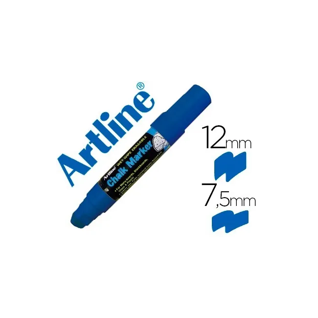 ROTULADOR ARTLINE PIZARRA VERDE NEGRA EPW-12 MM COLOR AZUL