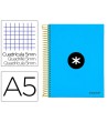 CUADERNO ESPIRAL LIDERPAPEL A5 MICRO ANTARTIK TAPA FORRADA 120H 100...