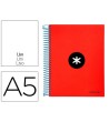 CUADERNO ESPIRAL LIDERPAPEL A5 MICRO ANTARTIK TAPA FORRADA 120H 100...