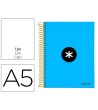 CUADERNO ESPIRAL LIDERPAPEL A5 MICRO ANTARTIK TAPA FORRADA 120H 100...