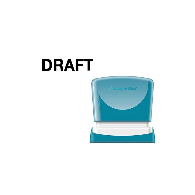 SELLO X-STAMPER QUIX PERSONALIZABLE COLOR NEGRO MEDIDAS 11X40 MM Q-10