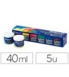 PINTURA A DEDOS PELIKAN 40 ML CD/40S CAJA DE 5 COLORES SURTIDOS
