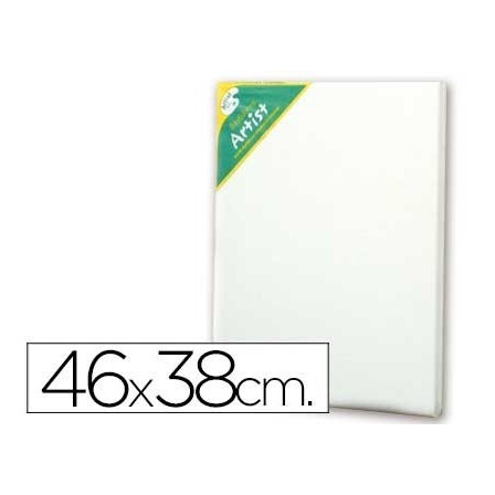 BASTIDOR ARTIST 8F LIENZO GRAPADO TRASERO ALGODON 100% 46X 38 CM