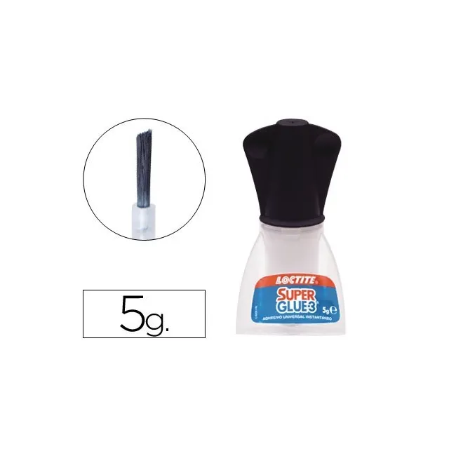 PEGAMENTO LOCTITE 5 GR APLICADOR DE PINCEL ADHESIVO INSTANTANEO