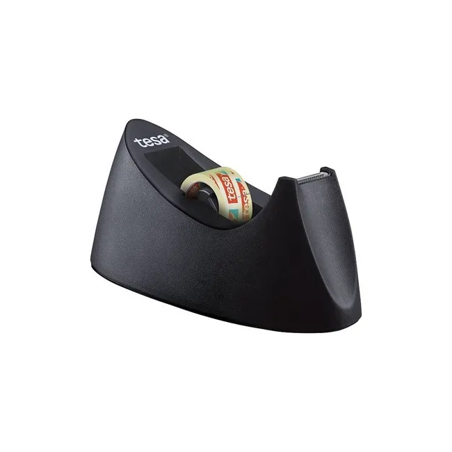 PORTARROLLO SOBREMESA TESA PLASTICO EASY CUT CURVE NEGRO PARA CINTA...