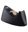 PORTARROLLO SOBREMESA TESA PLASTICO EASY CUT CURVE NEGRO PARA CINTA...
