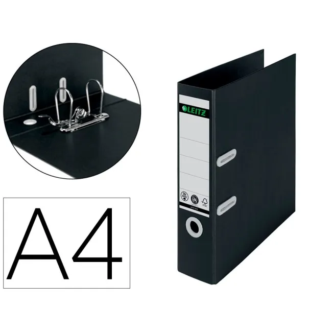 ARCHIVADOR DE PALANCA LEITZ RECYCLE DIN A4 CARTON RECICLADO Y RECIC...