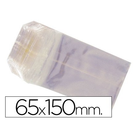 BOLSAS CELOFAN 75X150 MM -CAJA 100 Unidades