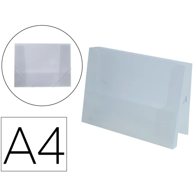 CARPETA LIDERPAPEL PORTADOCUMENTOS POLIPROPILENO DINA4 TRANSPARENTE...