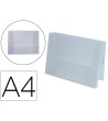 CARPETA LIDERPAPEL PORTADOCUMENTOS POLIPROPILENO DINA4 TRANSPARENTE...