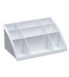 ORGANIZADOR SOBREMESA PLASTICO OFFISYS TIMELESS BLANCO 198X128X93 MM