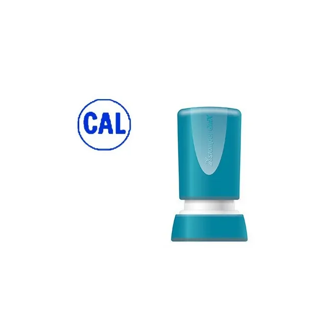 SELLO X-STAMPER QUIX PERSONALIZABLE COLOR AZUL REDONDO DIAMETRO 14 ...